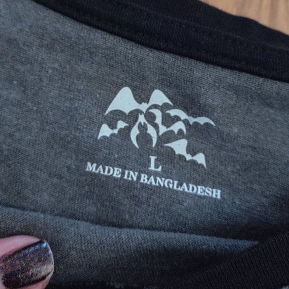 IF YOU'VE GOT IT, HAUNT IT Halloween Long-Sleeve T-Shirt Womens Large Ghost - Picture 3 of 3